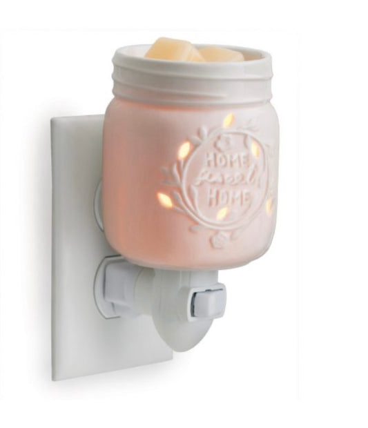 Pluggable Mason Jar  Fragrance Warmer